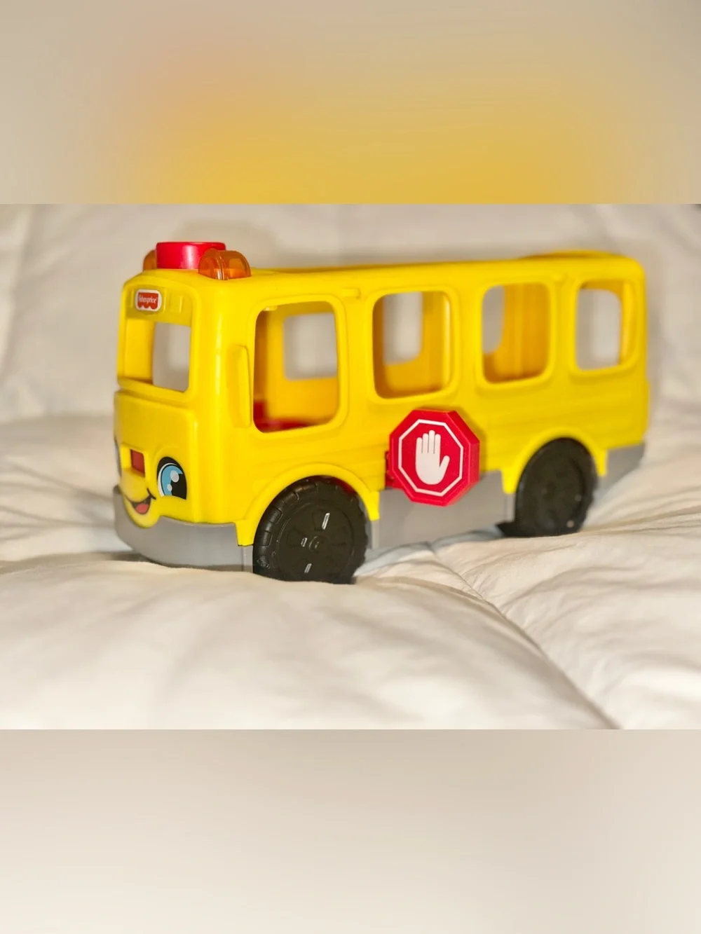 Fisher-Price Little People Sit With Me School Bus with Figurine Tested & Work